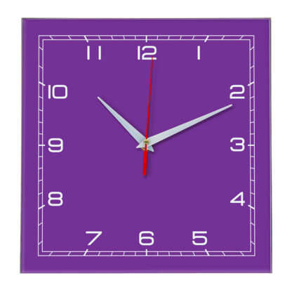 Настенные часы Ideal 850 фиолетовые