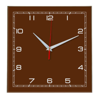 Настенные часы Ideal 850 коричневый