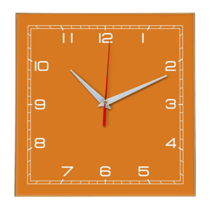 Настенные часы Ideal 850 оранжевый