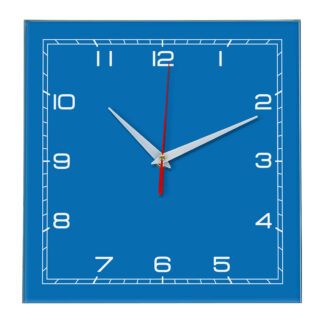 Настенные часы Ideal 850 синий