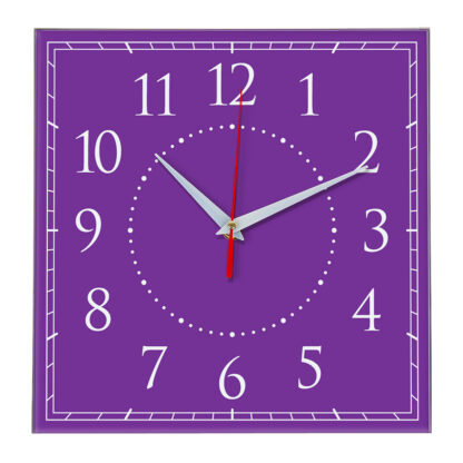 Настенные часы Ideal 851 фиолетовые