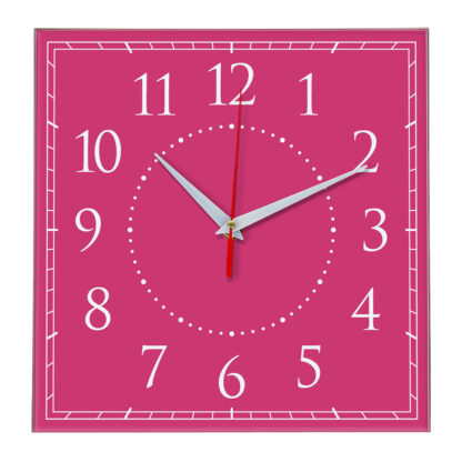 Настенные часы Ideal 851 розовые