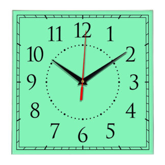 Настенные часы Ideal 851 светлый зеленый
