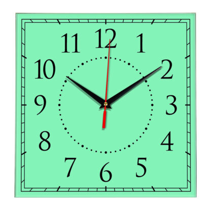 Настенные часы Ideal 851 светлый зеленый
