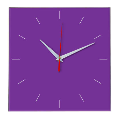 Настенные часы Ideal 852 фиолетовые