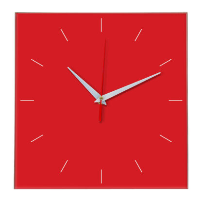 Настенные часы Ideal 852 красный