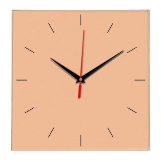Настенные часы Ideal 852 оранжевый светлый