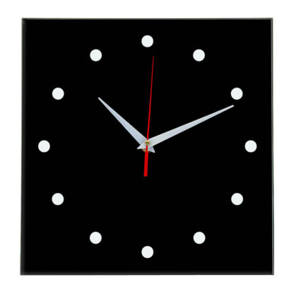 Настенные часы Ideal 853 черные