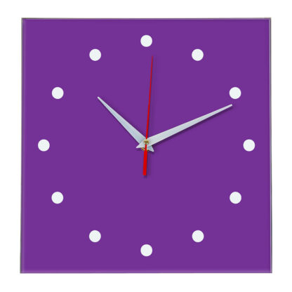 Настенные часы Ideal 853 фиолетовые