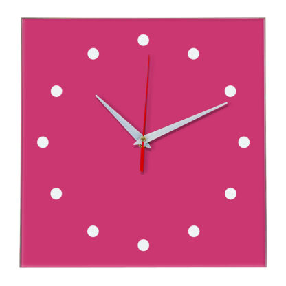 Настенные часы Ideal 853 розовые