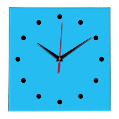 Настенные часы Ideal 853 синий светлый