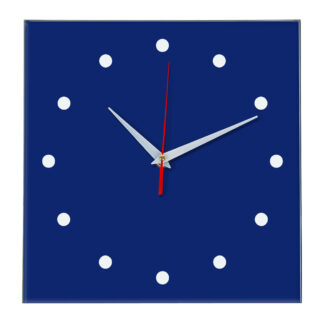 Настенные часы Ideal 853 синий темный