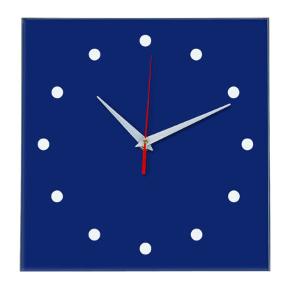 Настенные часы Ideal 853 синий темный