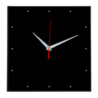 Настенные часы Ideal 854 черные