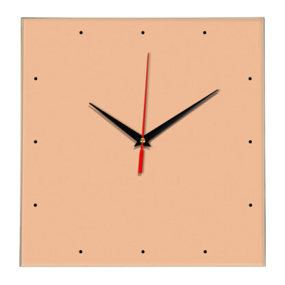 Настенные часы Ideal 854 оранжевый светлый