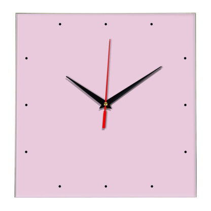 Настенные часы Ideal 854 розовые светлый