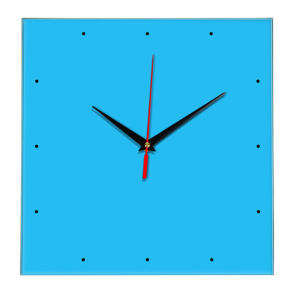 Настенные часы Ideal 854 синий светлый