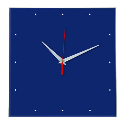 Настенные часы Ideal 854 синий темный