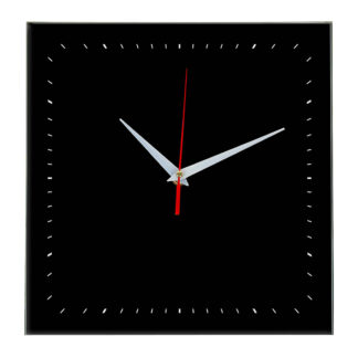 Настенные часы Ideal 855 черные