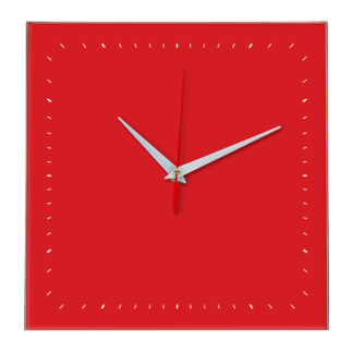 Настенные часы Ideal 855 красный