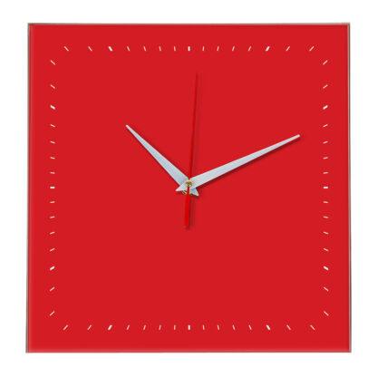 Настенные часы Ideal 855 красный