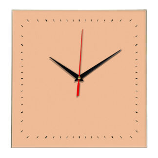 Настенные часы Ideal 855 оранжевый светлый