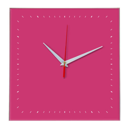 Настенные часы Ideal 855 розовые