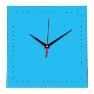 Настенные часы Ideal 855 синий светлый