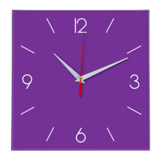 Настенные часы Ideal 856 фиолетовые