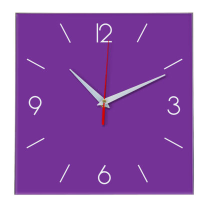 Настенные часы Ideal 856 фиолетовые