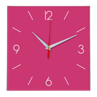 Настенные часы Ideal 856 розовые