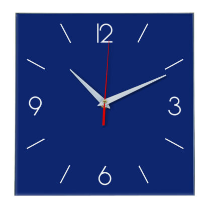 Настенные часы Ideal 856 синий темный