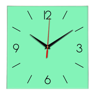 Настенные часы Ideal 856 светлый зеленый