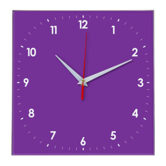 Настенные часы Ideal 857 фиолетовые