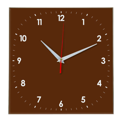Настенные часы Ideal 857 коричневый