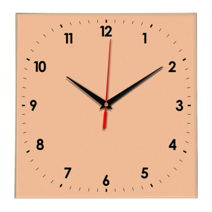 Настенные часы Ideal 857 оранжевый светлый