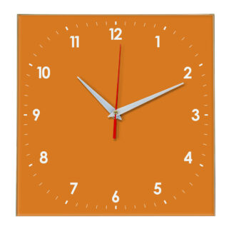 Настенные часы Ideal 857 оранжевый