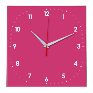 Настенные часы Ideal 857 розовые