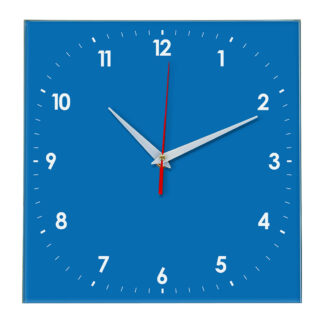 Настенные часы Ideal 857 синий