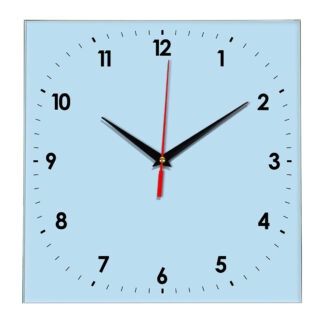 Настенные часы Ideal 857 светло-голубой