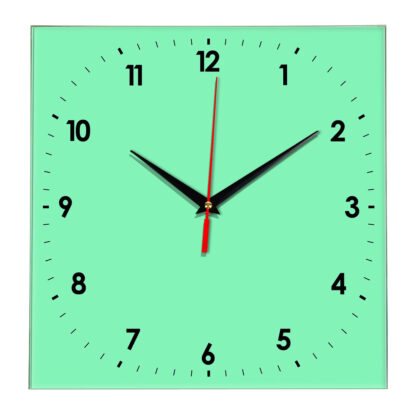 Настенные часы Ideal 857 светлый зеленый