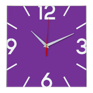 Настенные часы Ideal 858 фиолетовые