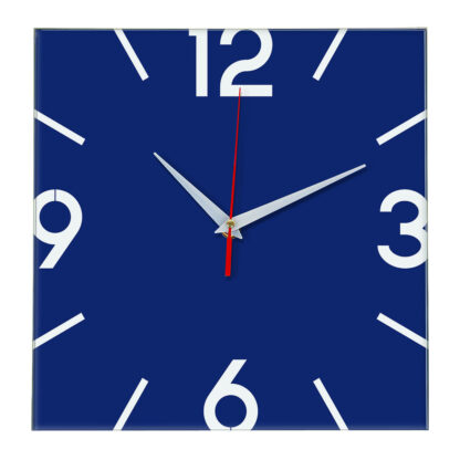 Настенные часы Ideal 858 синий темный