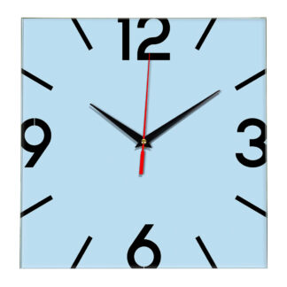 Настенные часы Ideal 858 светло-голубой