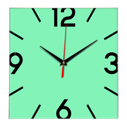 Настенные часы Ideal 858 светлый зеленый