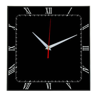 Настенные часы Ideal 866 черные