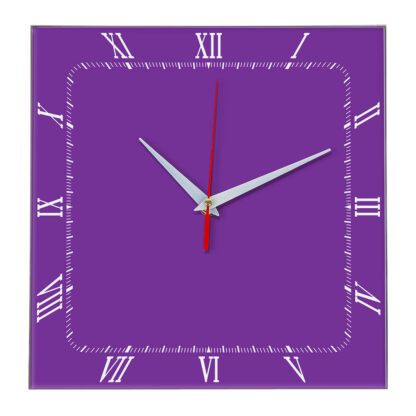 Настенные часы Ideal 866 фиолетовые