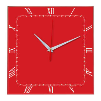 Настенные часы Ideal 866 красный