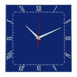 Настенные часы Ideal 866 синий темный