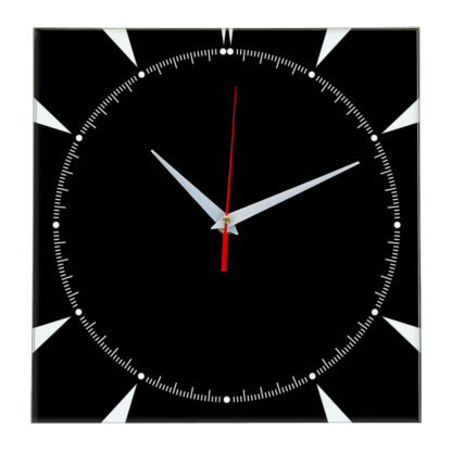 Настенные часы Ideal 867 черные